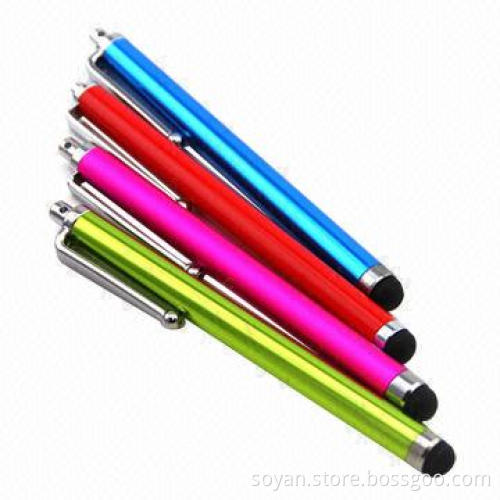Aluminum Stylus Touch Pens for Tablet PCs, Various Colors Available